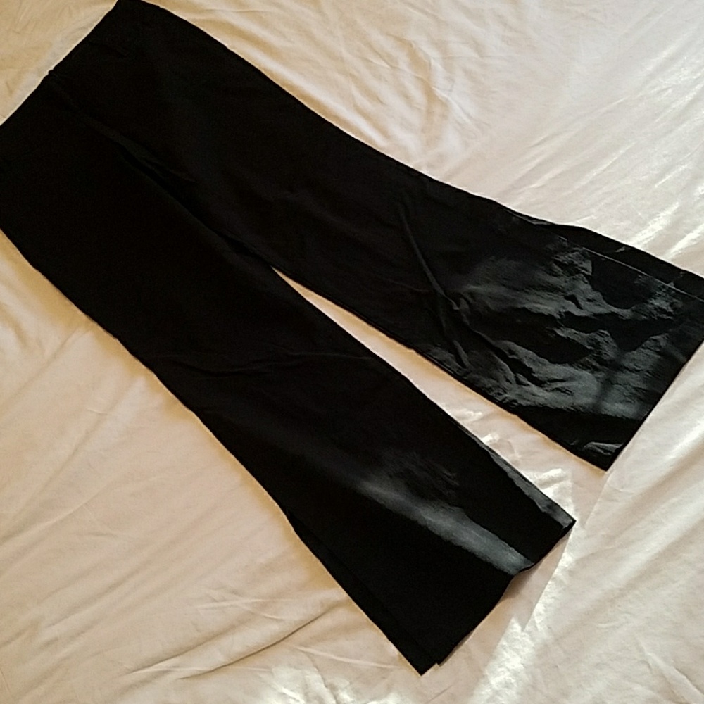 Black split leg trousers - Bebe